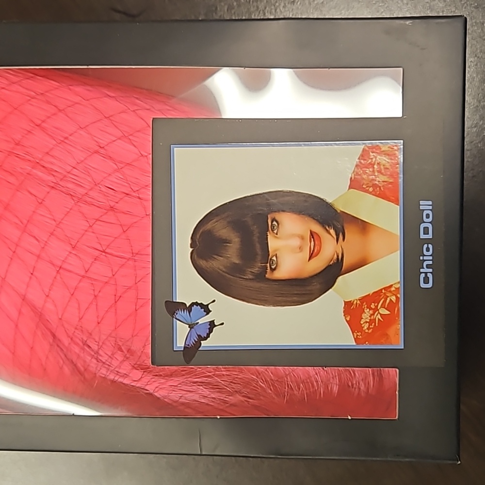 Hot Pink Icon Synthetic Wig (Basic Cap) by Jon Renau - Picture 2 of 6